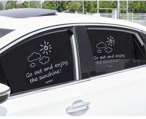 Osłonka samochodowa przeciwsłoneczna roleta na szybę samochodu ochrona UV na magnes dla dzieci