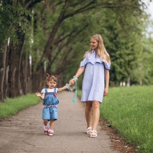 Smycz dla dziecka opaska przeciwko ucieczce z kluczykiem