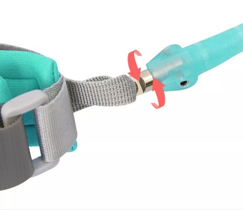 Smycz dla dziecka opaska przeciwko ucieczce z kluczykiem