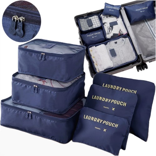 Torby podróżne organizery do walizki szafy 6 szt. 