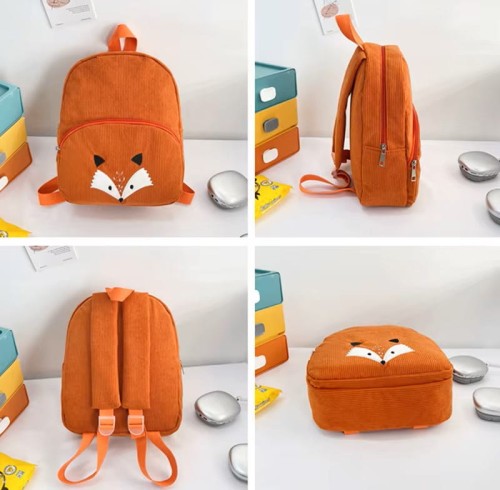 Plecak plecaczek do przedszkola żłobka na wycieczkę dziecięcy lis