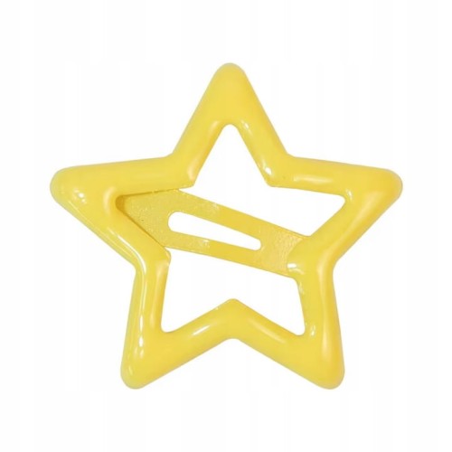 Spinki spineczki do włosów dla dziewczynki ozdoby gwiazdki 10 szt.