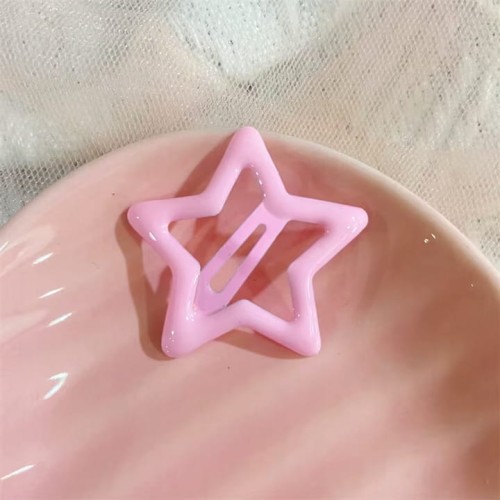 Spinki spineczki do włosów dla dziewczynki ozdoby gwiazdki 10 szt.