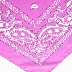 Bandana chustka apaszka różowa 55x55 cm