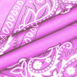 Bandana chustka apaszka różowa 55x55 cm