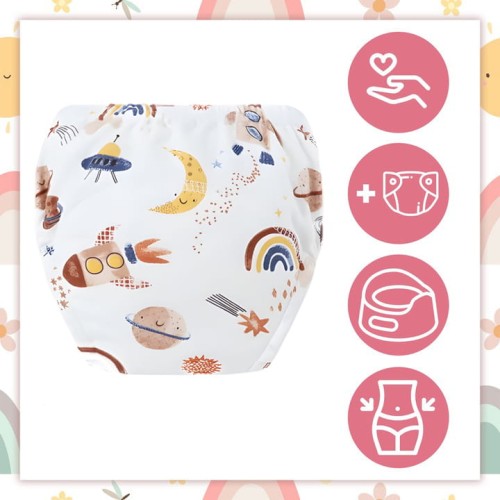 Majtki pieluchy treningowe do nauki sikania bawełniane 12-16 kg model 12