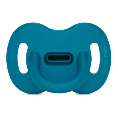 Smoczek silikonowy fizjologiczny SX Pro 6-18M Suavinex ciemnoniebieski