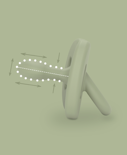 Smoczek silikonowy fizjologiczny SX Pro 6-18M Suavinex zielony