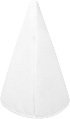 Czapka krasnala biała