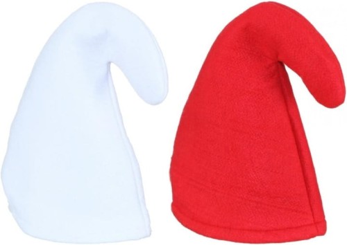 Czapka krasnala czerwona