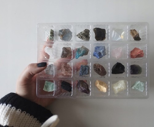 Kalendarz Adwentowy 24 Minerały Kamienie Geologiczne Ozdobne Prezent Święta