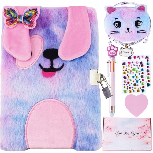 Pamiętnik z kłódką dla dziewczynki