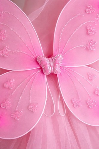 Strój Motylka dla dzieci – skrzydła opaska i różdżka