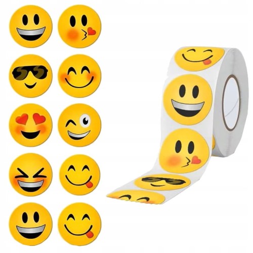 Naklejki motywacyjne dla dzieci – 500 sztuk