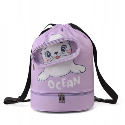 Szybko schnący plecak na basen PŁYWAK