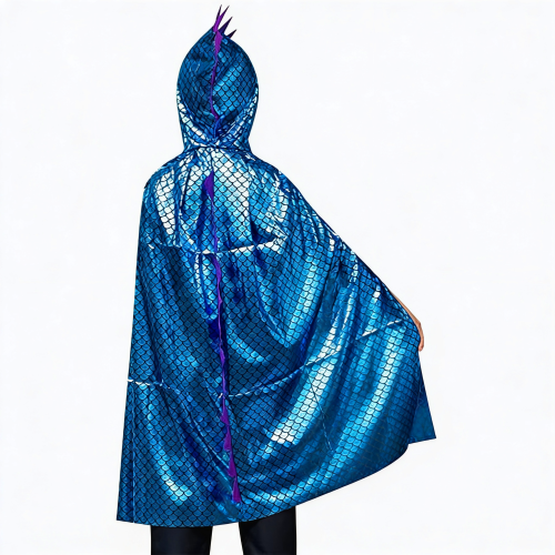 Strój Smoka Dinozaura dla dzieci – peleryna z kapturem