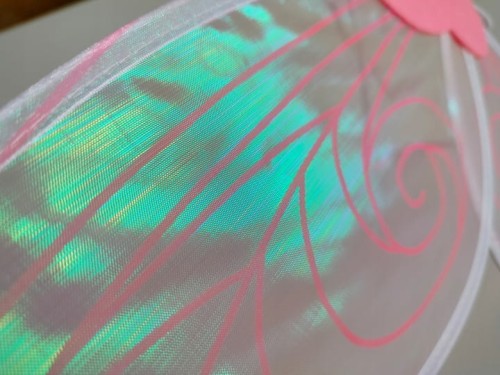 Strój wróżki motylka elfa dla dzieci – skrzydła, opaska, różdżka i spódniczka