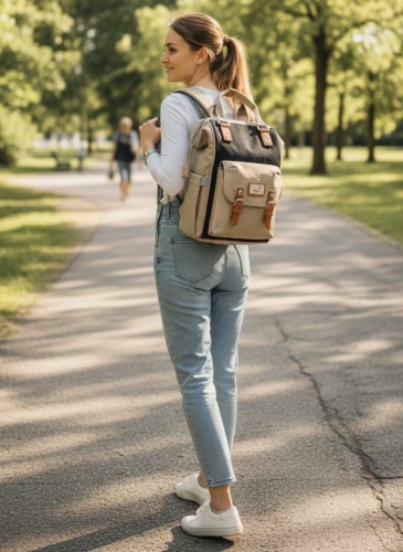 Torba do wózka plecak dla mamy i taty podróżny organizer