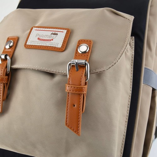 Plecak dla mamy i taty retro stylowy podróżny organizer do wózka