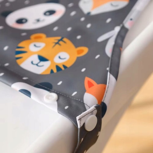 Fartuszek wodoodporny śliniak do karmienia BLW z gumką na stolik 6-24m