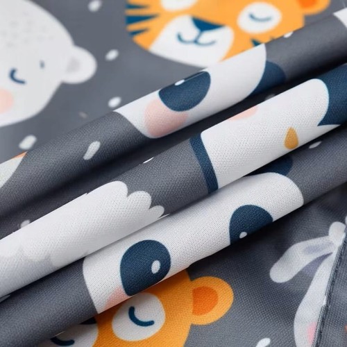 Fartuszek wodoodporny śliniak do karmienia BLW z gumką na stolik 6-24m