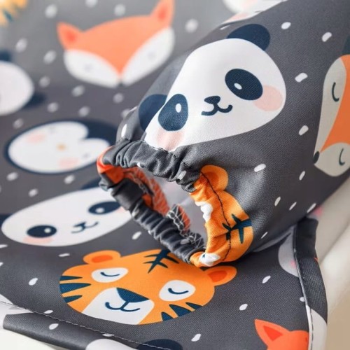 Fartuszek wodoodporny śliniak do karmienia BLW z gumką na stolik 6-24m