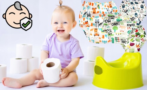 Majtki treningowe dla dzieci 12-16 kg do nauki sikania 3 szt. dla chłopca dziewczynki wybór
