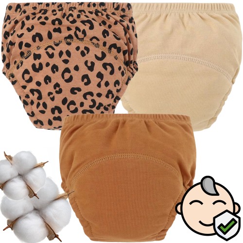  Majtki majteczki pieluchy treningowe 12-16 kg do nauki sikania 3 szt. 