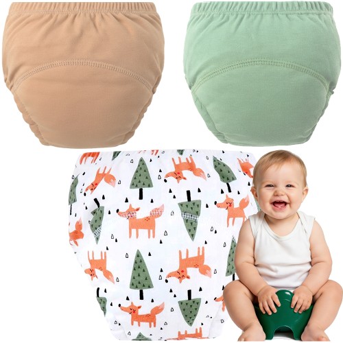 Majtki majteczki pieluchy treningowe 12-16 kg do nauki sikania 3 szt.