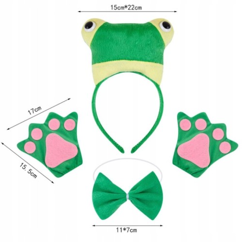 Strój Żabki dla Dziecka - 3 elementy