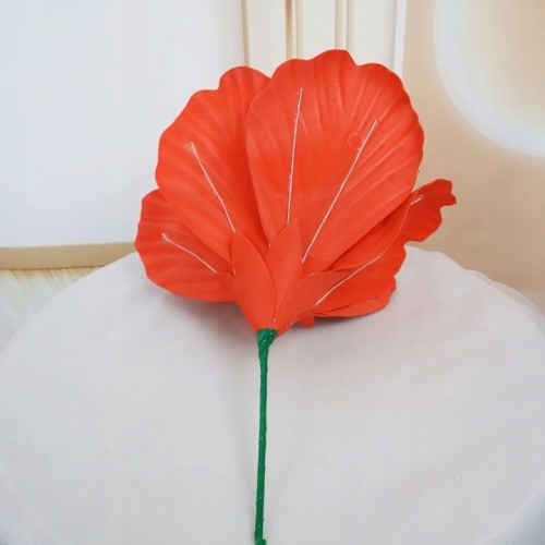 Duży Sztuczny Kwiat Piankowy 30 cm – Dekoracyjny Kwiat do Bukietów Stroików Flower Wall i Dekoracji Wnętrz