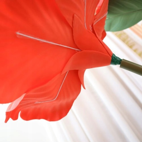 Duży Sztuczny Kwiat Piankowy 30 cm – Dekoracyjny Kwiat do Bukietów Stroików Flower Wall i Dekoracji Wnętrz