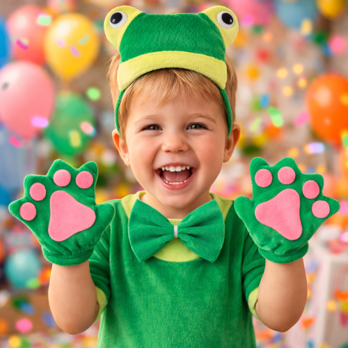 Strój Żabki dla Dziecka - 3 elementy