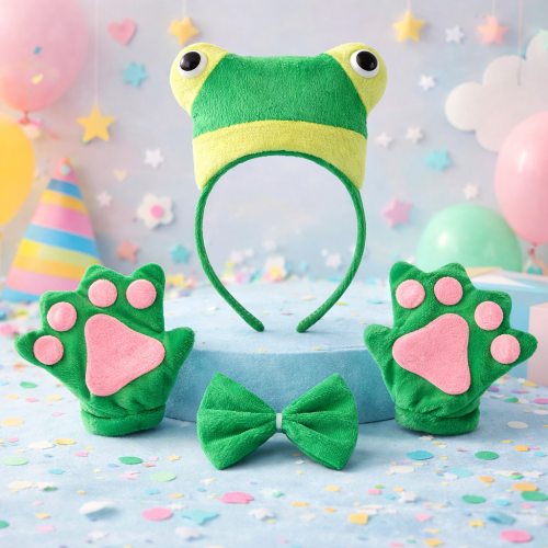 Strój Żabki dla Dziecka - 3 elementy