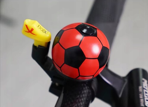 Dzwonek rowerowy na kierownicę dla dzieci kolorowy piłka