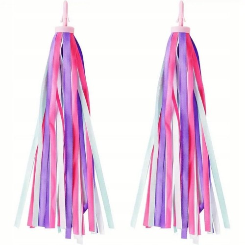 Wstążki rowerowe na kierownicę ozdobne tasiemki