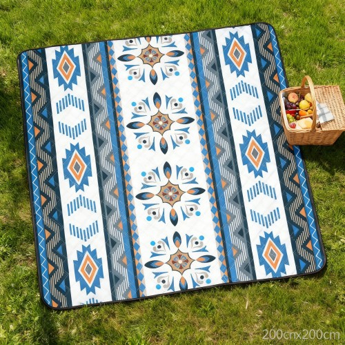 Mata plażowa wodoodporna koc z izolacją 200 x 200 cm 
