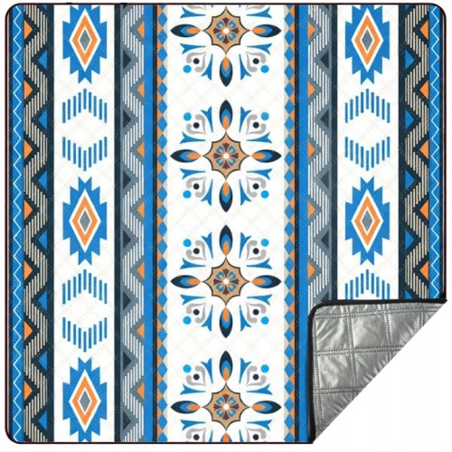 Mata plażowa wodoodporna koc z izolacją 200 x 200 cm 