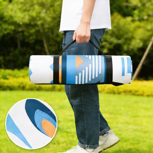 Mata plażowa wodoodporna koc z izolacją 200 x 200 cm 