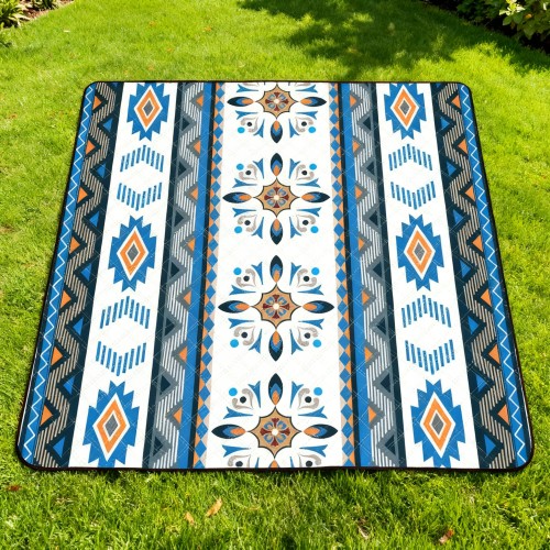 Mata plażowa wodoodporna koc z izolacją 200 x 200 cm 