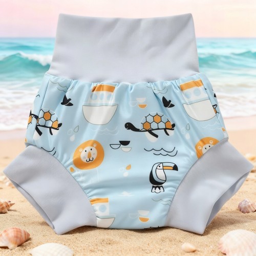 Majtki kąpielowe dla dzieci na basen plażę wielorazowe 1-3 lata