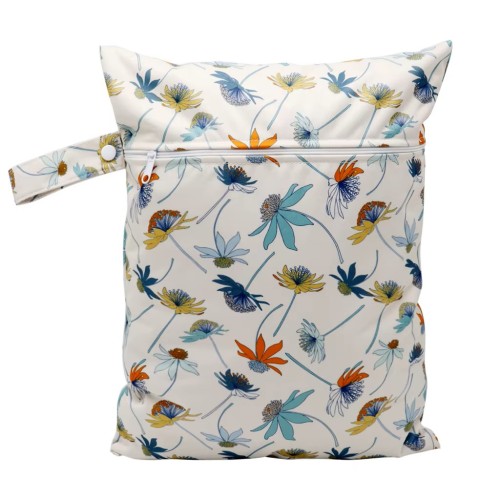 Woreczek na mokre ubrania pieluszki 21x28 cm