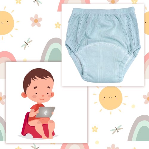 Majtki pieluchy treningowe do nauki sikania 12-16 kg bawełniane 