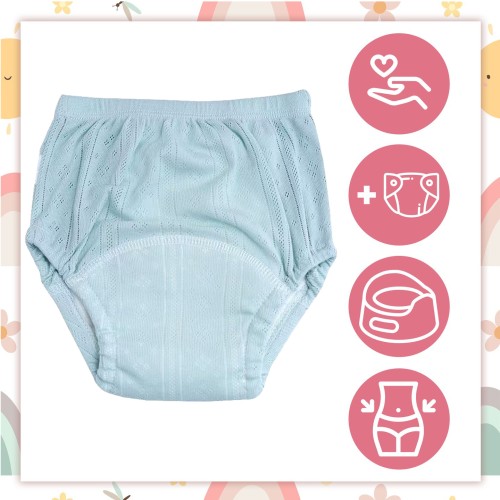 Majtki pieluchy treningowe do nauki sikania 12-16 kg bawełniane 