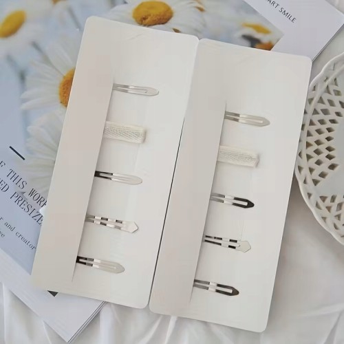 Spinki do włosów BOHO dla dziewczynki , zestaw 5 szt., kwiatowe aplikacje