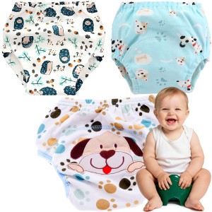  Majtki majteczki pieluchy treningowe 12-16 kg do nauki sikania 3 szt.