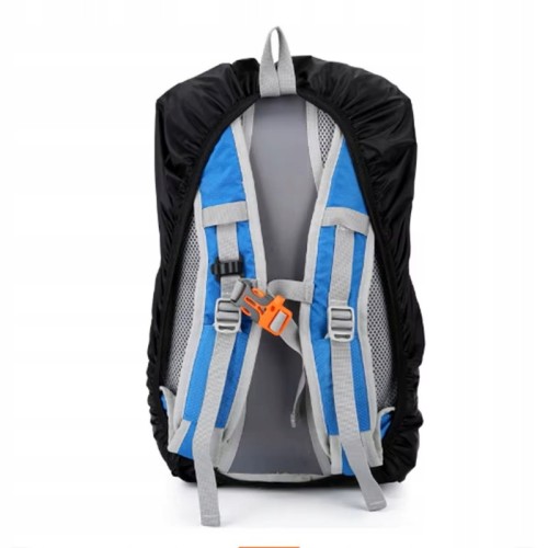 Pokrowiec na plecak wodoodporny ochronny czarny 30-40 L