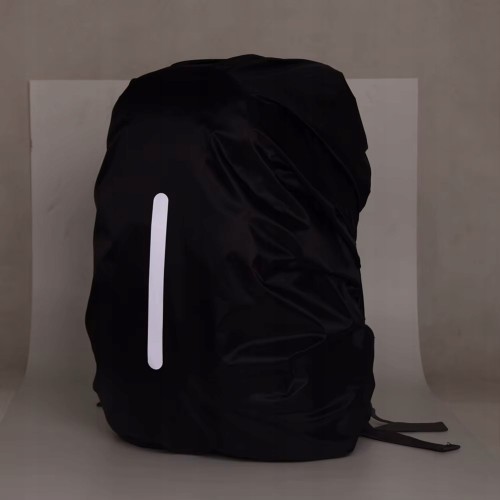 Pokrowiec na plecak wodoodporny ochronny czarny 30-40 L