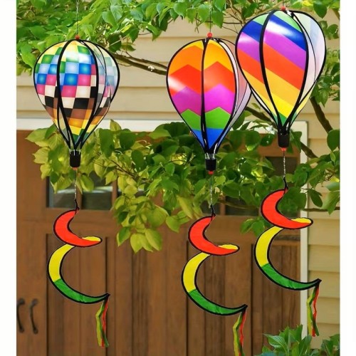 Wiatrak Ogrodowy Balon – Kolorowy Kręciołek Dekoracyjny 130 cm
