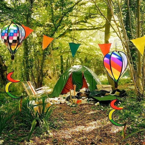 Wiatrak Ogrodowy Balon – Kolorowy Kręciołek Dekoracyjny 130 cm